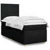 vidaXL &Kappa;&rho;&epsilon;&beta;ά&tau;&iota; Boxspring &mu;&epsilon; &Sigma;&tau;&rho;ώ&mu;&alpha; &Mu;&alpha;ύ&rho;&omicron; 100 x 200 &epsilon;&kappa;. &Upsilon;&phi;&alpha;&sigma;&mu;ά&tau;&iota;&nu;&omicron;