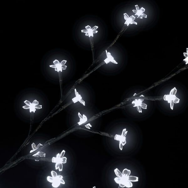 vidaXL Χριστουγεννιάτικο Δέντρο Κερασιά 2000 LED Ψυχρό Λευκό Φως 500εκ