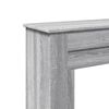 vidaXL Πλαίσιο Τζακιού Γκρι Sonoma 90x30x90 εκ. από Επεξ. Ξύλο