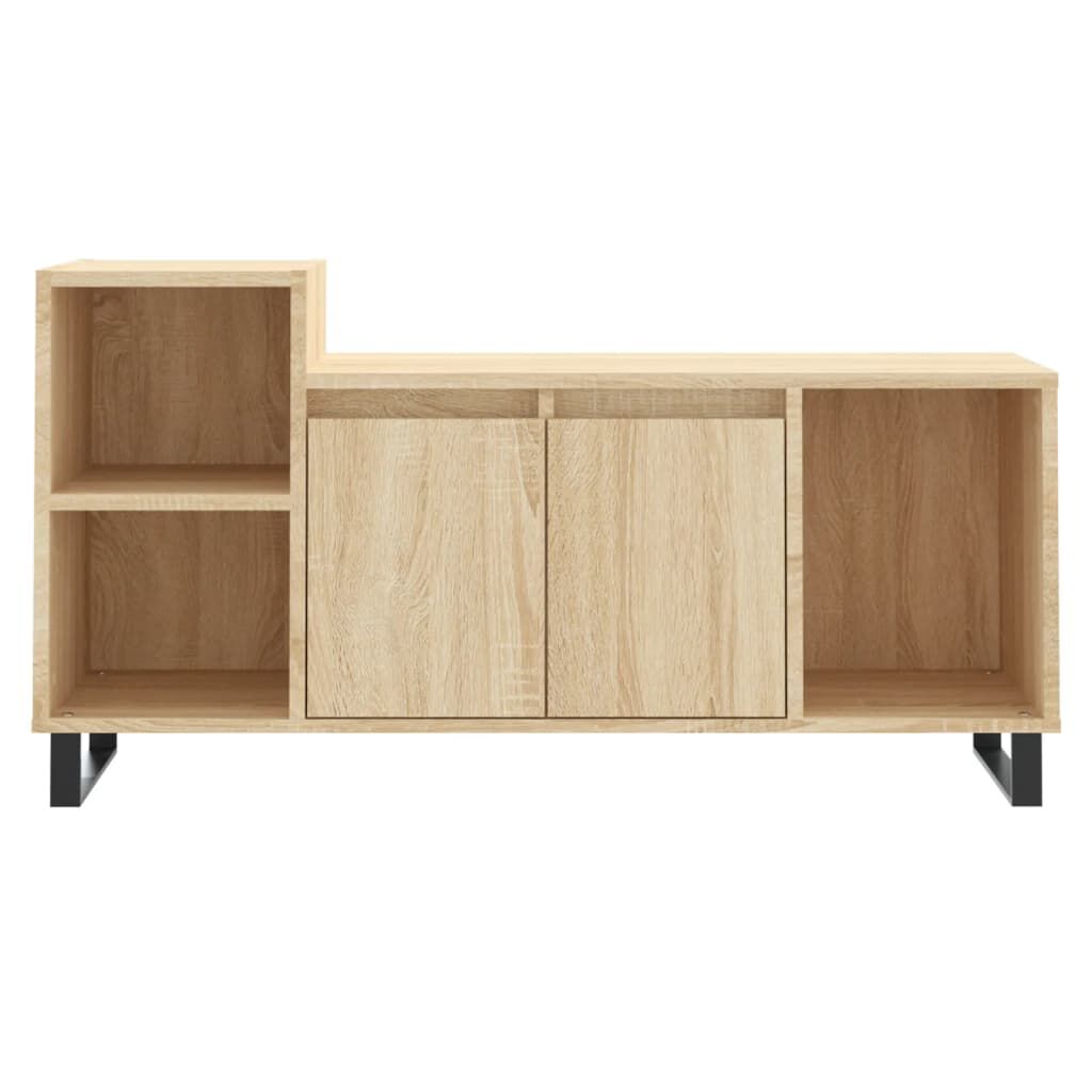 vidaXL Έπιπλο Τηλεόρασης Sonoma Δρυς 100x35x55 εκ. Επεξ. Ξύλο