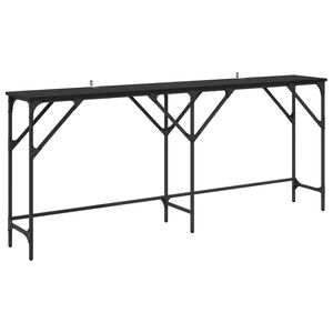 vidaXL &Tau;&rho;&alpha;&pi;έ&zeta;&iota; &kappa;&omicron;&nu;&sigma;ό&lambda;&alpha;&sigmaf; &Mu;&alpha;ύ&rho;&eta; &Omicron;&xi;&upsilon;ά 180 x 30 x 75 &epsilon;&kappa; &Epsilon;&pi;&epsilon;&xi;&epsilon;&rho;&gamma;&alpha;&sigma;&mu;έ&nu;&omicron; &xi;ύ&lambda;&omicron;