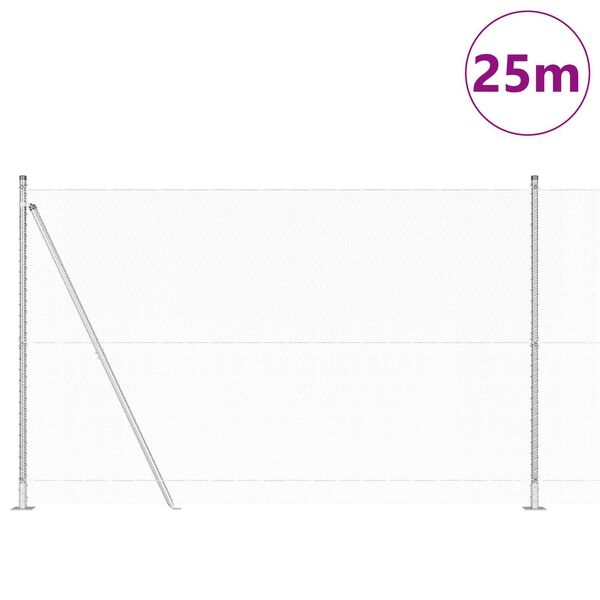 vidaXL &Sigma;&tau;ύ&lambda;&omicron;&sigmaf; &Pi;&epsilon;&rho;&iota;&phi;&rho;ά&xi;&epsilon;&omega;&nu; &Alpha;&sigma;&eta;&mu;ί 25 x 1,6 &mu;. (13 &chi;&iota;&lambda;&iota;&omicron;&sigma;&tau;ά &pi;&lambda;έ&gamma;&mu;&alpha;)