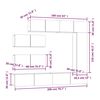 vidaXL Σετ Επίπλων Τηλεόρασης 7 Τεμαχίων Sonoma Δρυς Επεξ. Ξύλο