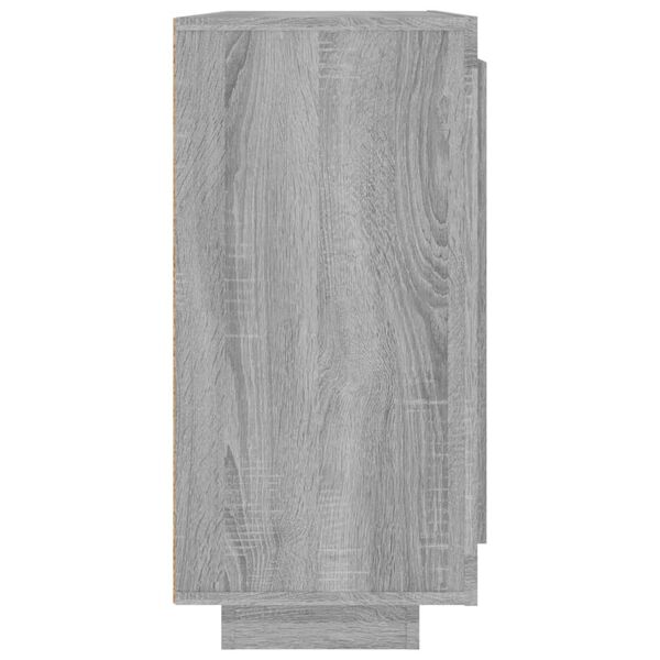 vidaXL Ντουλάπι Γκρι Sonoma 92 x 35 x 75 εκ. από Επεξεργασμένο Ξύλο