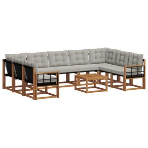 vidaXL &Sigma;&epsilon;&iota;&rho;ά &Kappa;&alpha;&nu;&alpha;&pi;έ &Epsilon;&xi;&omega;&tau;&epsilon;&rho;&iota;&kappa;&omicron;ύ 10 pcs &Phi;&upsilon;&sigma;&iota;&kappa;ό &kappa;&alpha;&iota; &Alpha;&nu;&omicron;&iota;&chi;&tau;ό &Gamma;&kappa;&rho;&iota;