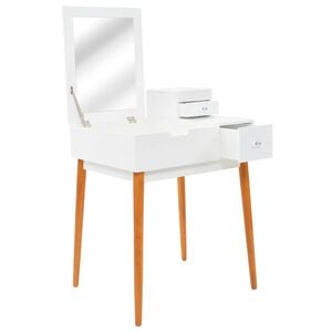 vidaXL &Mu;&pi;&omicron;&upsilon;&nu;&tau;&omicron;&upsilon;ά&rho; &mu;&epsilon; &Kappa;&alpha;&theta;&rho;έ&phi;&tau;&eta; 60 x 50 x 86 &epsilon;&kappa;. &alpha;&pi;ό MDF