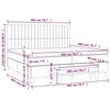 vidaXL &Kappa;&rho;&epsilon;&beta;ά&tau;&iota; Boxspring &mu;&epsilon; &Sigma;&tau;&rho;ώ&mu;&alpha; &Sigma;&kappa;&omicron;ύ&rho;&omicron; &Mu;&pi;&lambda;&epsilon; 200x200 &epsilon;&kappa;. &Beta;&epsilon;&lambda;&omicron;ύ&delta;&iota;&nu;&omicron;