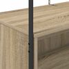 vidaXL Ράφι Ρούχων Καφέ 100 x 44 x 160 εκ Επεξεργασμένο ξύλο