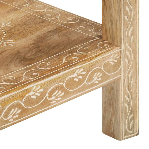 vidaXL Τραπέζι Κονσόλα 80 x 35 x 74 εκ. από Μασίφ Ξύλο Μάνγκο