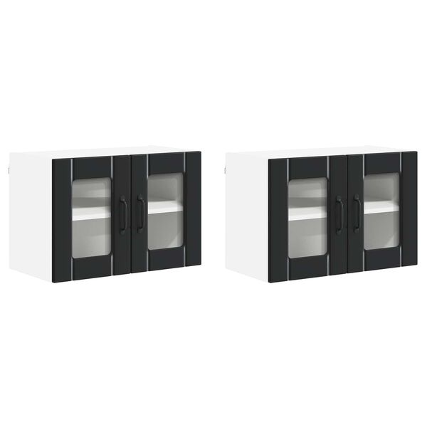 vidaXL &Nu;&tau;&omicron;&upsilon;&lambda;ά&pi;&alpha; &Kappa;&omicron;&upsilon;&zeta;ί&nu;&alpha;&sigmaf; 2 pcs &Mu;&alpha;ύ&rho;&omicron; 60 x 31 x 40 &epsilon;&kappa;