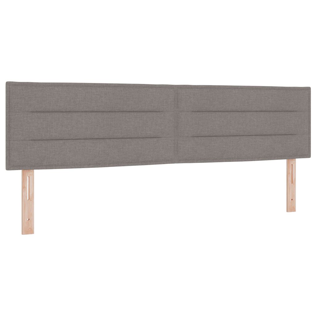 vidaXL Κρεβάτι με Στρώμα Ταπέτο 180x200 εκ. Υφασμάτινο