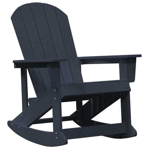 vidaXL Καρέκλες Ροκάντας Adirondack 2 pcs Ναυτικό μπλε HDPE