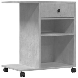 vidaXL &Beta;ά&sigma;&eta; &Epsilon;&kappa;&tau;&upsilon;&pi;&omega;&tau;ή &mu;&epsilon; &Rho;ό&delta;&epsilon;&sigmaf; &Gamma;&kappa;&rho;&iota; &Sigma;&kappa;&upsilon;&rho;. 60x40x68,5 &epsilon;&kappa;.