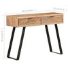 vidaXL Τραπέζι Κονσόλα Live Edge 100x35x76 εκ. από Μασίφ Ξύλο Ακακίας