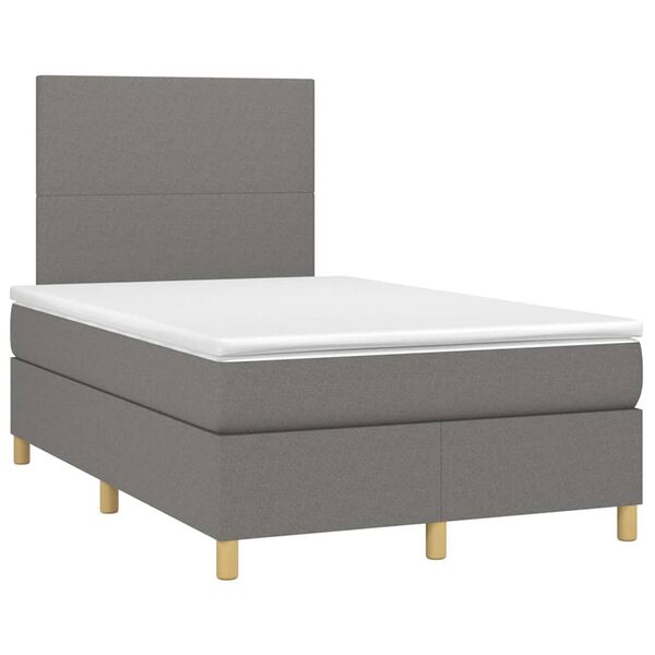 vidaXL &Kappa;&rho;&epsilon;&beta;ά&tau;&iota; Boxspring &mu;&epsilon; &Sigma;&tau;&rho;ώ&mu;&alpha; &Sigma;&kappa;&omicron;ύ&rho;&omicron; &Gamma;&kappa;&rho;&iota; 120x190 &epsilon;&kappa; &Upsilon;&phi;&alpha;&sigma;&mu;ά&tau;&iota;&nu;&omicron;