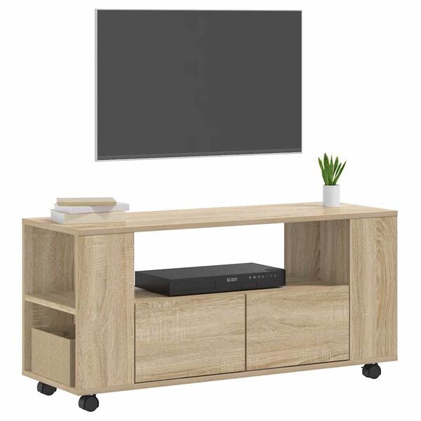 vidaXL Έπιπλο Τηλεόρασης Sonoma Δρυς 102 x 34,5 x 43 εκ. Επεξ. Ξύλο
