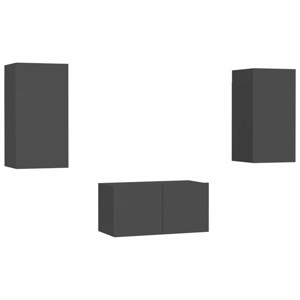 vidaXL Έ&pi;&iota;&pi;&lambda;&alpha; &Tau;&eta;&lambda;&epsilon;ό&rho;&alpha;&sigma;&eta;&sigmaf; &Sigma;&epsilon;&tau; 3 &Tau;&epsilon;&mu;&alpha;&chi;ί&omega;&nu; &Gamma;&kappa;&rho;&iota; &alpha;&pi;ό &Mu;&omicron;&rho;&iota;&omicron;&sigma;&alpha;&nu;ί&delta;&alpha;