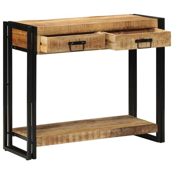 vidaXL Τραπέζι κονσόλας 90x33x75 εκ. Στρατηγικό Μάνγκο