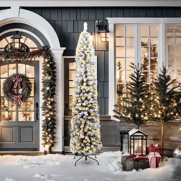 vidaXL &Tau;&epsilon;&chi;&nu;&eta;&tau;ό &Chi;&rho;&iota;&sigma;&tau;&omicron;&upsilon;&gamma;&epsilon;&nu;&nu;&iota;ά&tau;&iota;&kappa;&omicron; &Delta;έ&nu;&tau;&rho;&omicron; &mu;&epsilon; 300 LED &Pi;&rho;ά&sigma;&iota;&nu;&omicron; 210 cm