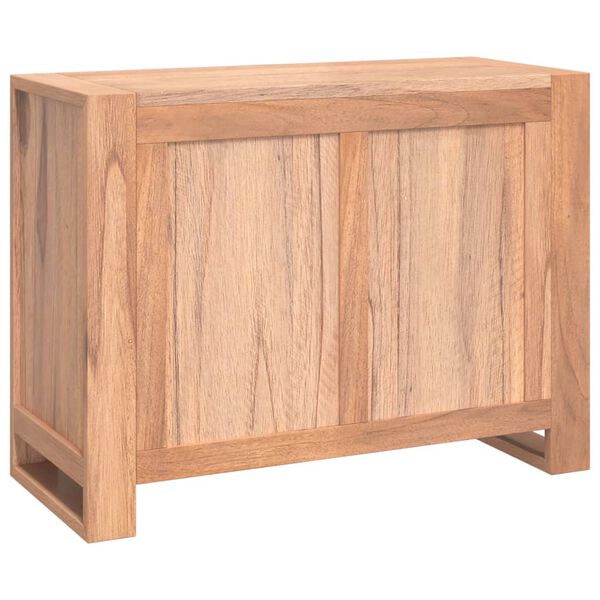 vidaXL Συρταριέρα 80 x 35 x 60 εκ. από Μασίφ Ξύλο teak