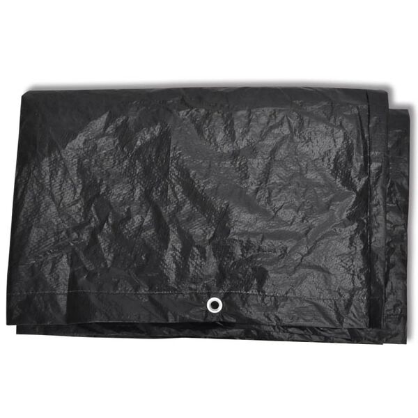 vidaXL Κάλυμμα Επίπλων Κήπου με 8 Κρίκους 200 x 160 x 70 εκ.
