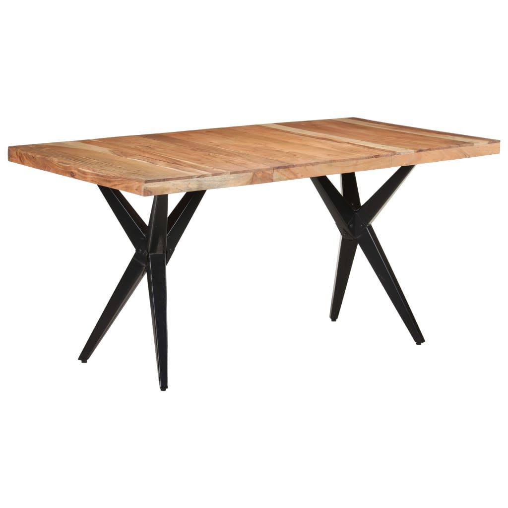 vidaXL Τραπεζαρία 160 x 80 x 76 εκ. από Μασίφ Ξύλο Ακακίας