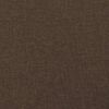 vidaXL Κρεβάτι Boxspring με Στρώμα Σκούρο Καφέ 80x200 εκ. Υφασμάτινο