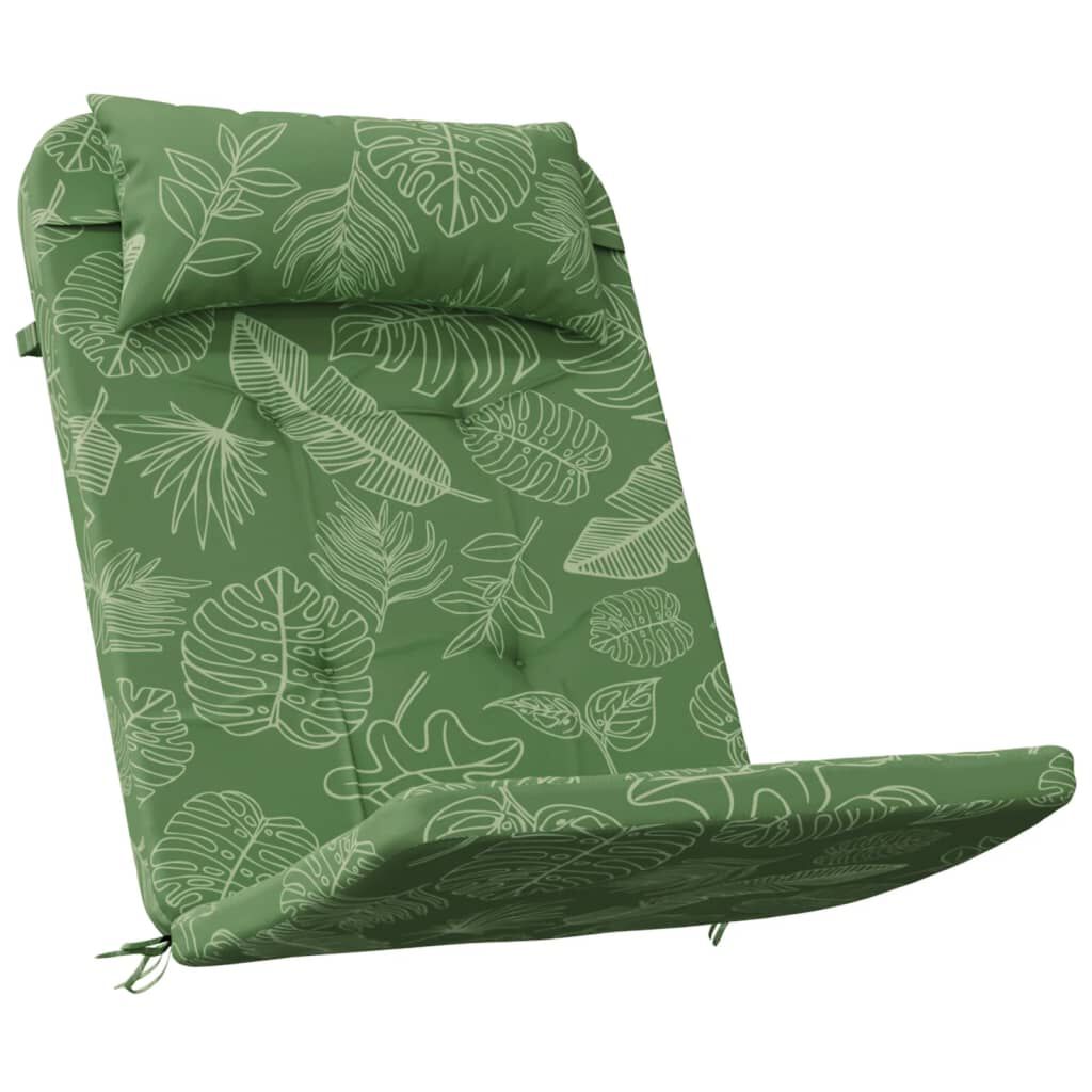vidaXL Μαξιλάρια Καρέκλας Adirondack 2 τεμ. Σχ. Φύλλα Ύφασμα Oxford