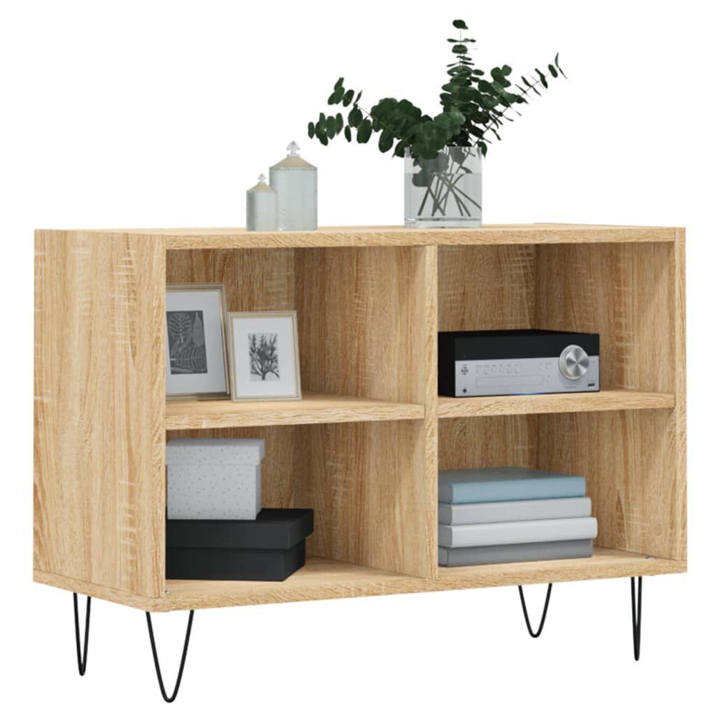 vidaXL Έπιπλο Τηλεόρασης Sonoma Δρυς 69,5x30x50 εκ. Επεξεργασμένο Ξύλο