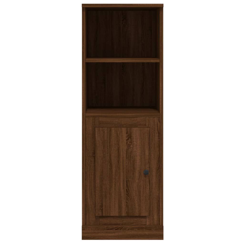 vidaXL Ντουλάπι Καφέ δρυς 36x35,5x103,5 εκ. από Επεξεργασμένο Ξύλο