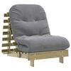 vidaXL &Kappa;&alpha;&nu;&alpha;&pi;έ&sigmaf; &Kappa;&rho;&epsilon;&beta;ά&tau;&iota; Futon/&Sigma;&tau;&rho;ώ&mu;&alpha; 70x206x11 &Epsilon;&mu;&pi;&omicron;&tau;&iota;&sigma;&mu;έ&nu;&omicron; &Xi;ύ&lambda;&omicron; &Pi;&epsilon;ύ&kappa;&omicron;&upsilon;