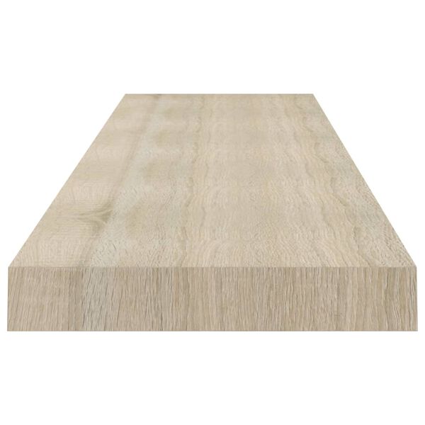 vidaXL Ράφι Τοίχου Χρώμα Δρυός 120x23,5x3,8 εκ. MDF