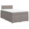vidaXL &Kappa;&rho;&epsilon;&beta;ά&tau;&iota; Boxspring &mu;&epsilon; &Sigma;&tau;&rho;ώ&mu;&alpha; Taupe 120x200 &epsilon;&kappa;. &Upsilon;&phi;&alpha;&sigma;&mu;ά&tau;&iota;&nu;&omicron;