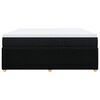 vidaXL &Kappa;&rho;&epsilon;&beta;ά&tau;&iota; Boxspring &mu;&epsilon; &Sigma;&tau;&rho;ώ&mu;&alpha; &Mu;&alpha;ύ&rho;&omicron; 180x200 &epsilon;&kappa;. &Upsilon;&phi;&alpha;&sigma;&mu;ά&tau;&iota;&nu;&omicron;