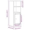 vidaXL Ντουλάπι Αρτισιανή Δρυς 36x35,5x103,5 εκ από Επεξεργασμένο Ξύλο