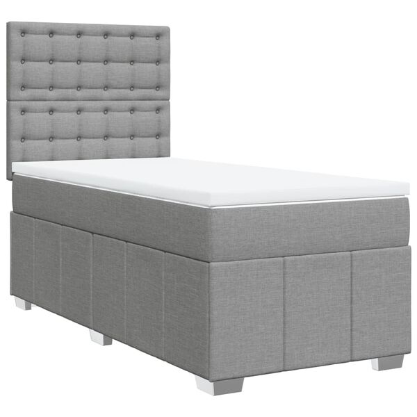 vidaXL &Kappa;&rho;&epsilon;&beta;ά&tau;&iota; Boxspring &mu;&epsilon; &Sigma;&tau;&rho;ώ&mu;&alpha; &Alpha;&nu;&omicron;&iota;&chi;&tau;ό &Gamma;&kappa;&rho;&iota; 80x200 &epsilon;&kappa;. &Upsilon;&phi;&alpha;&sigma;&mu;ά&tau;&iota;&nu;&omicron;
