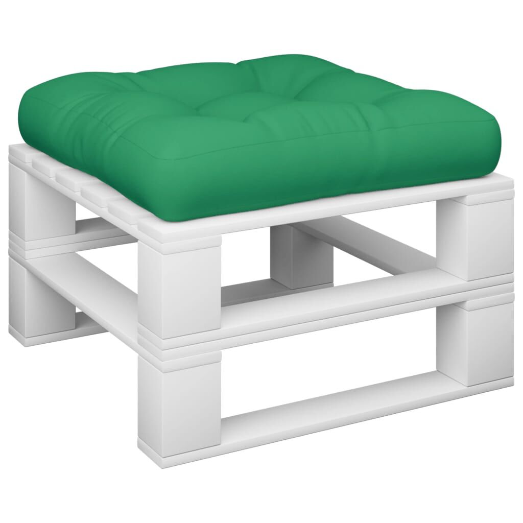 vidaXL Μαξιλάρι Παλέτας Πράσινο 50 x 50 x 12 εκ. Υφασμάτινο