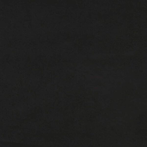 vidaXL Οθωμανικό κρεβάτι με στρώμα Μαύρο 180x200cm Velvet