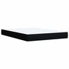 vidaXL &Kappa;&rho;&epsilon;&beta;ά&tau;&iota; Boxspring &mu;&epsilon; &Sigma;&tau;&rho;ώ&mu;&alpha; &Mu;&alpha;ύ&rho;&omicron; 160x200 &epsilon;&kappa;. &Upsilon;&phi;&alpha;&sigma;&mu;ά&tau;&iota;&nu;&omicron;