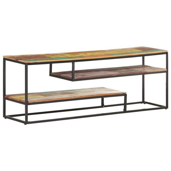 vidaXL Έπιπλο Τηλεόρασης 130 x 30 x 45 εκ. από Μασίφ Ανακυκλωμένο Ξύλο