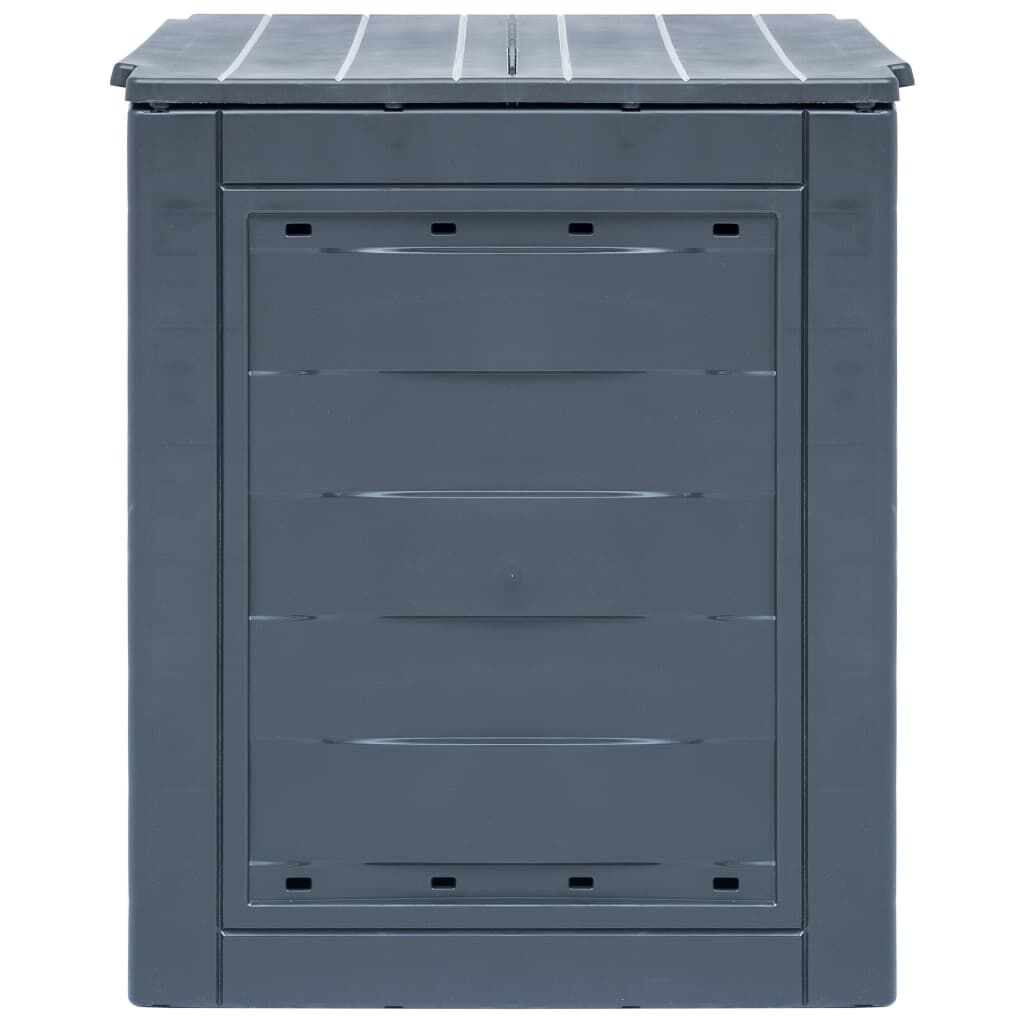 vidaXL Κομποστοποιητές Κήπου 3 τεμ. Γκρι 60 x 60 x 73 εκ. 780 Λίτρα