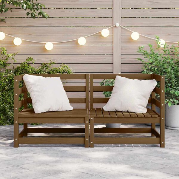 vidaXL &Kappa;&alpha;&nu;&alpha;&pi;έ&delta;&epsilon;&sigmaf; &Kappa;ή&pi;&omicron;&upsilon; &Gamma;&omega;&nu;&iota;&alpha;&kappa;&omicron;ί 2 &tau;&epsilon;&mu;. &Kappa;&alpha;&phi;έ &Mu;&epsilon;&lambda;ί &alpha;&pi;ό &Mu;&alpha;&sigma;ί&phi; &Xi;ύ&lambda;&omicron; &Pi;&epsilon;ύ&kappa;&omicron;&upsilon;