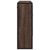 vidaXL ντουλάπι καθρέφτη μπάνιου καφέ δρυς 65x20x60 cm