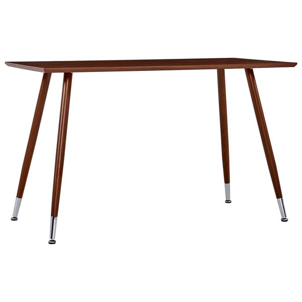 vidaXL Τραπεζαρία Καφέ 120 x 60 x 74 εκ. από MDF