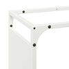vidaXL Ράφι Καυσόξυλων Μαύρο 44x28x65 εκ. Χάλυβας ψυχρής έλασης