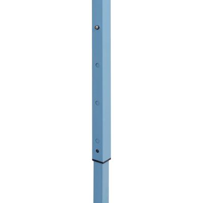 vidaXL Κιόσκι Πτυσσόμενο με 4 Πλευρικά Τοιχώματα Μπλε 3x6 μ. Ατσάλινο