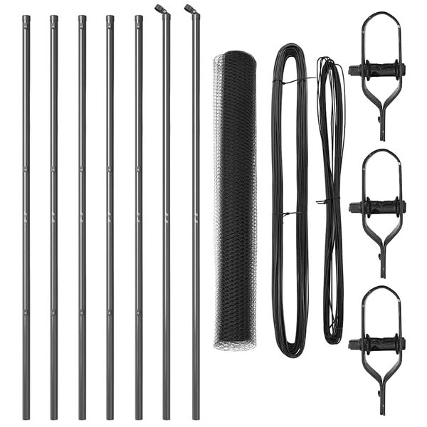 vidaXL &Sigma;&tau;ύ&lambda;&omicron;&sigmaf; &Pi;&epsilon;&rho;&iota;&phi;&rho;ά&xi;&epsilon;&omega;&nu; &Gamma;&kappa;&rho;&iota; 10 x 1,4 &mu; (13 mm &pi;&lambda;έ&gamma;&mu;&alpha;)