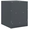 vidaXL Κομοδίνο Ανθρακί 34,5 x 39 x 44 εκ. από Χάλυβα