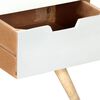 vidaXL Έπιπλο Τηλεόρασης 110 x 35 x 48 εκ. από Μασίφ Ξύλο Μάνγκο