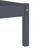 vidaXL Πλαίσιο Κρεβατιού Γκρι 180 x 200 εκ. από Μασίφ Ξύλο Πεύκου